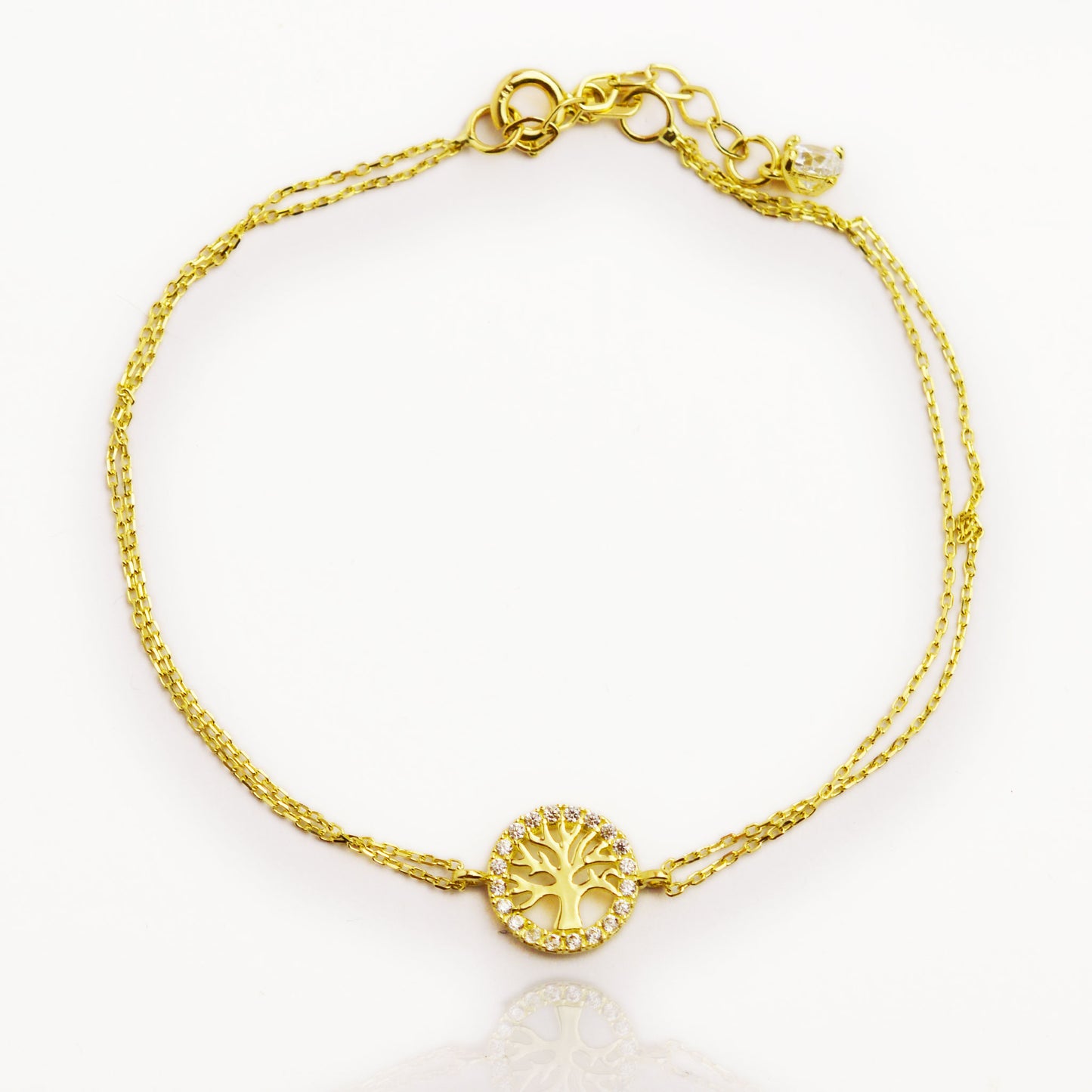Gold bracelet - Tree of Life
