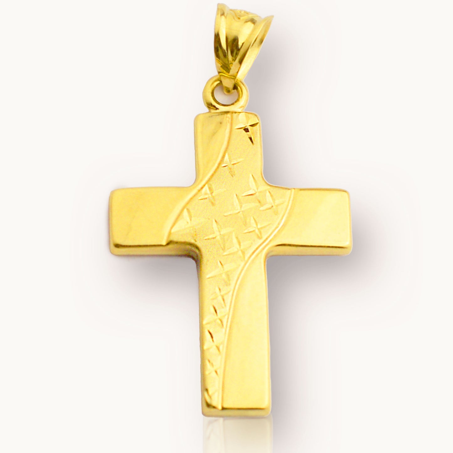 Gold pendant - cross