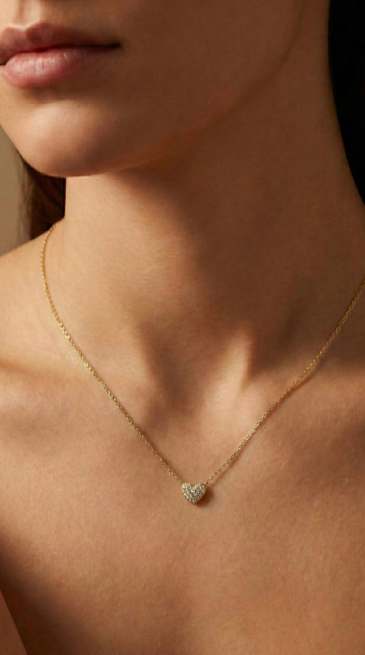 Златно колие - Сърце - Yaniko Gold