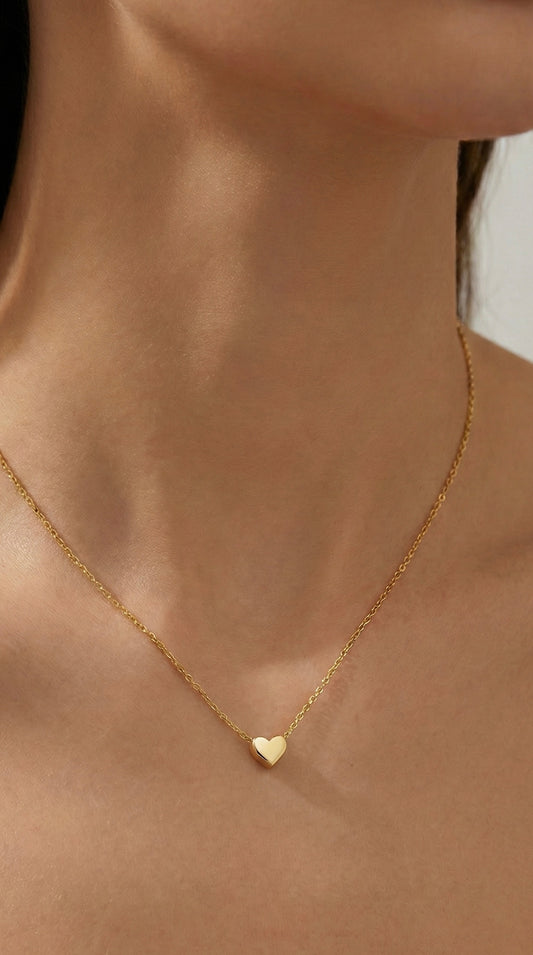 Златно колие - Сърце - Yaniko Gold