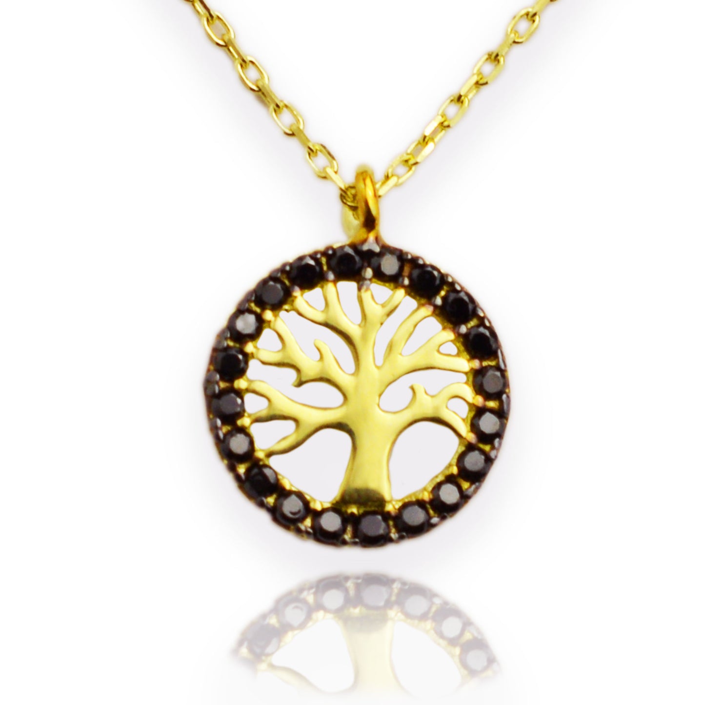 Gold Necklace - Tree of Life