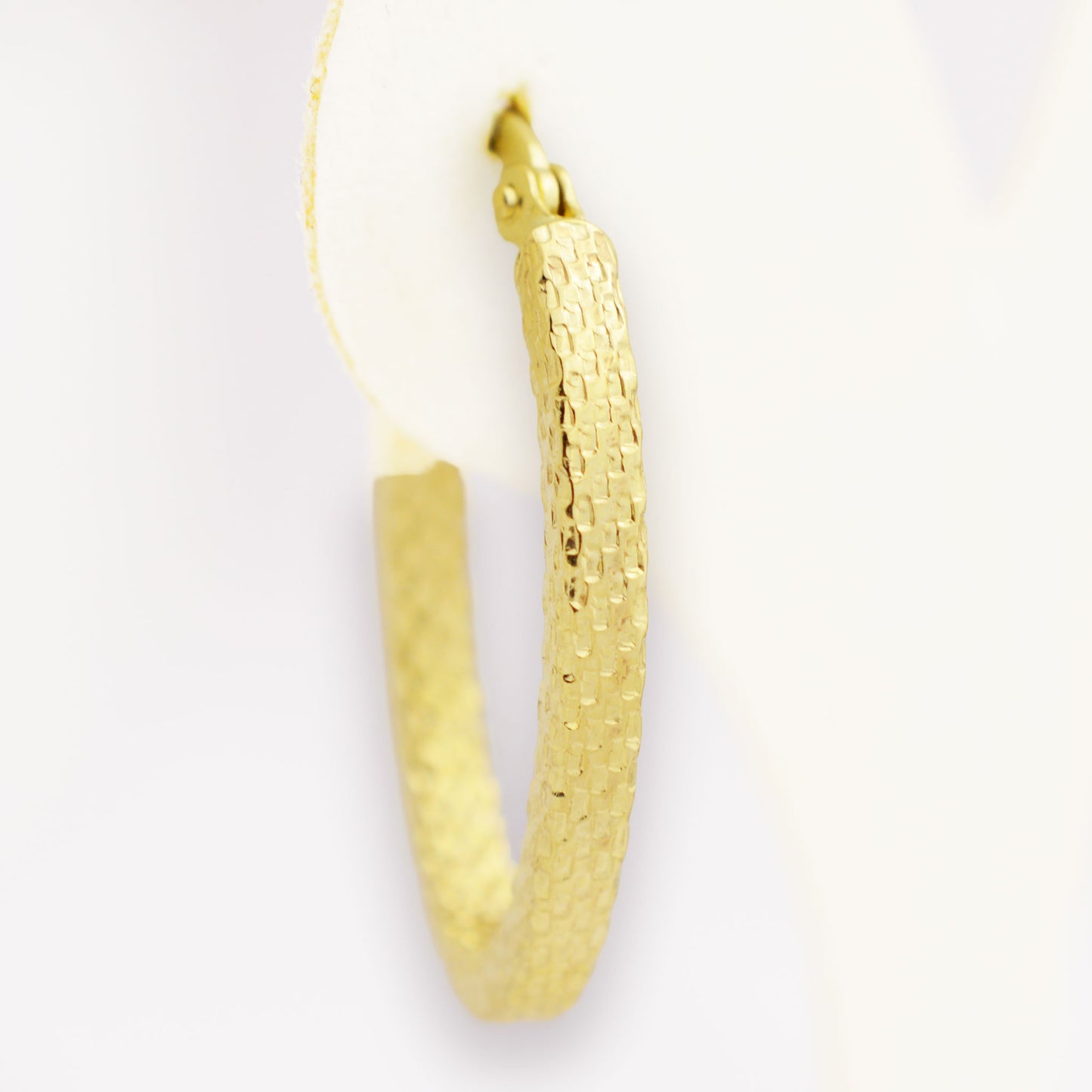 ЗЛатни обици халки (2.8см)