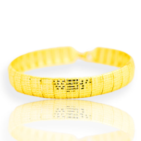 Златна гривна от жълто злато