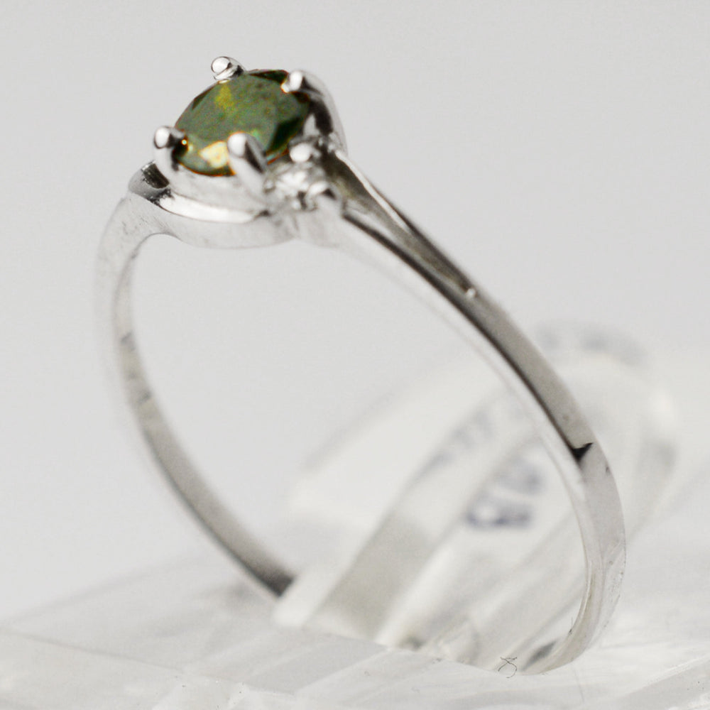 Пръстен от бяло злато и диаманти 0.30ct Yaniko Gold