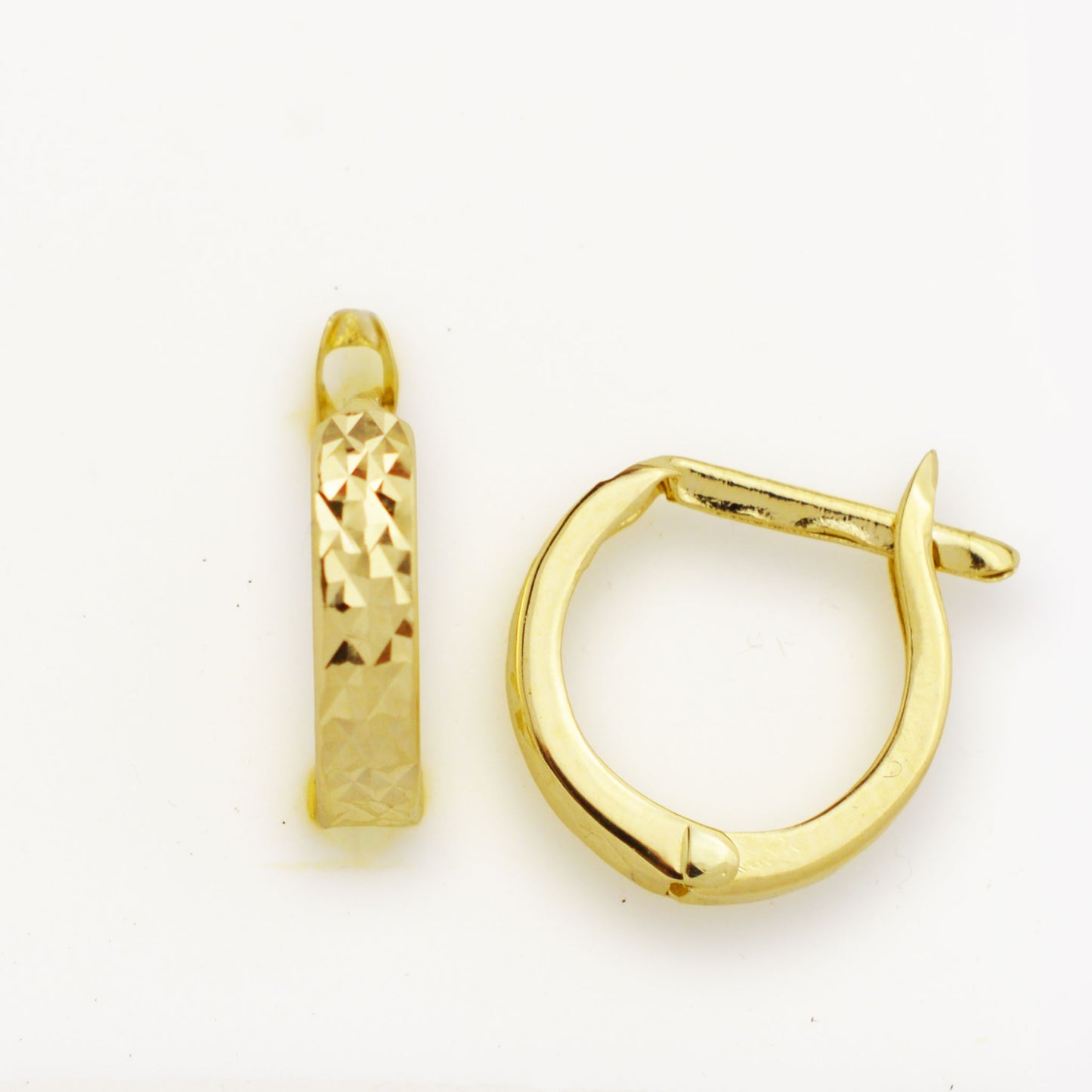 Златни малки обици (1.4см)