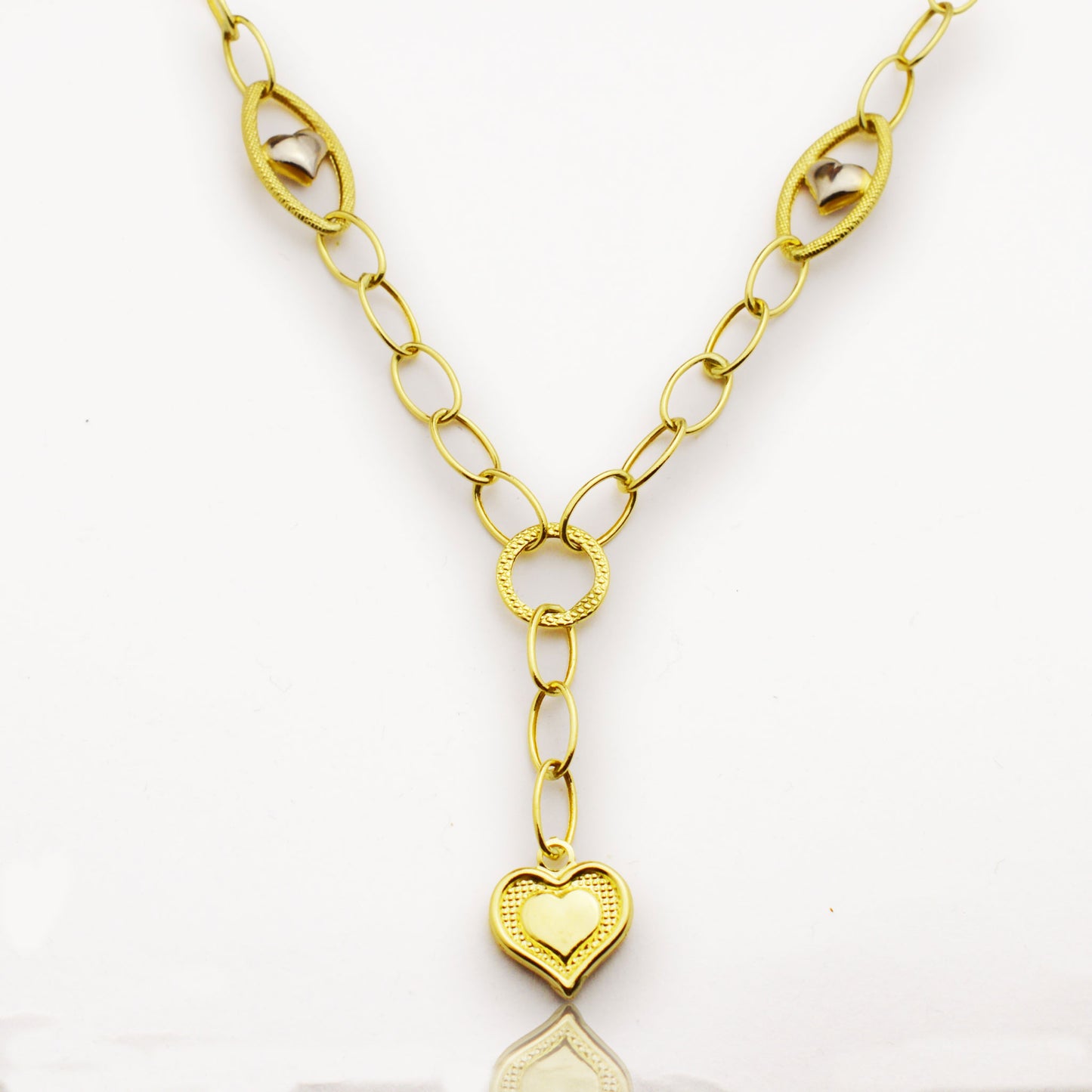 Златен синджир - Сърце - Yaniko Gold