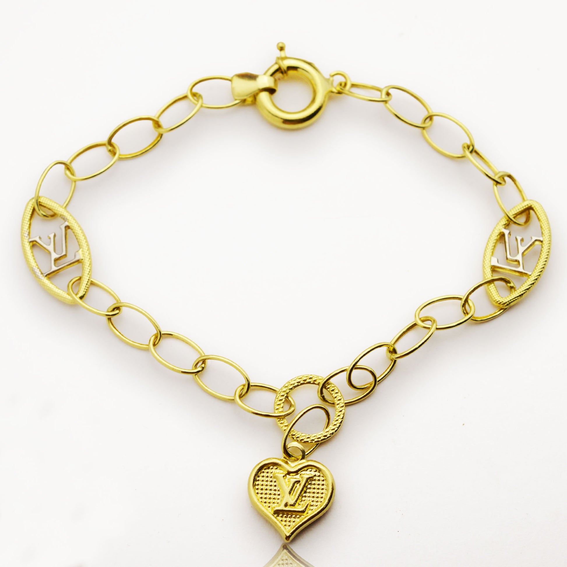 Златна олекотена гривна - Yaniko Gold