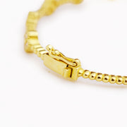 Златна твърда гривна Yaniko Gold