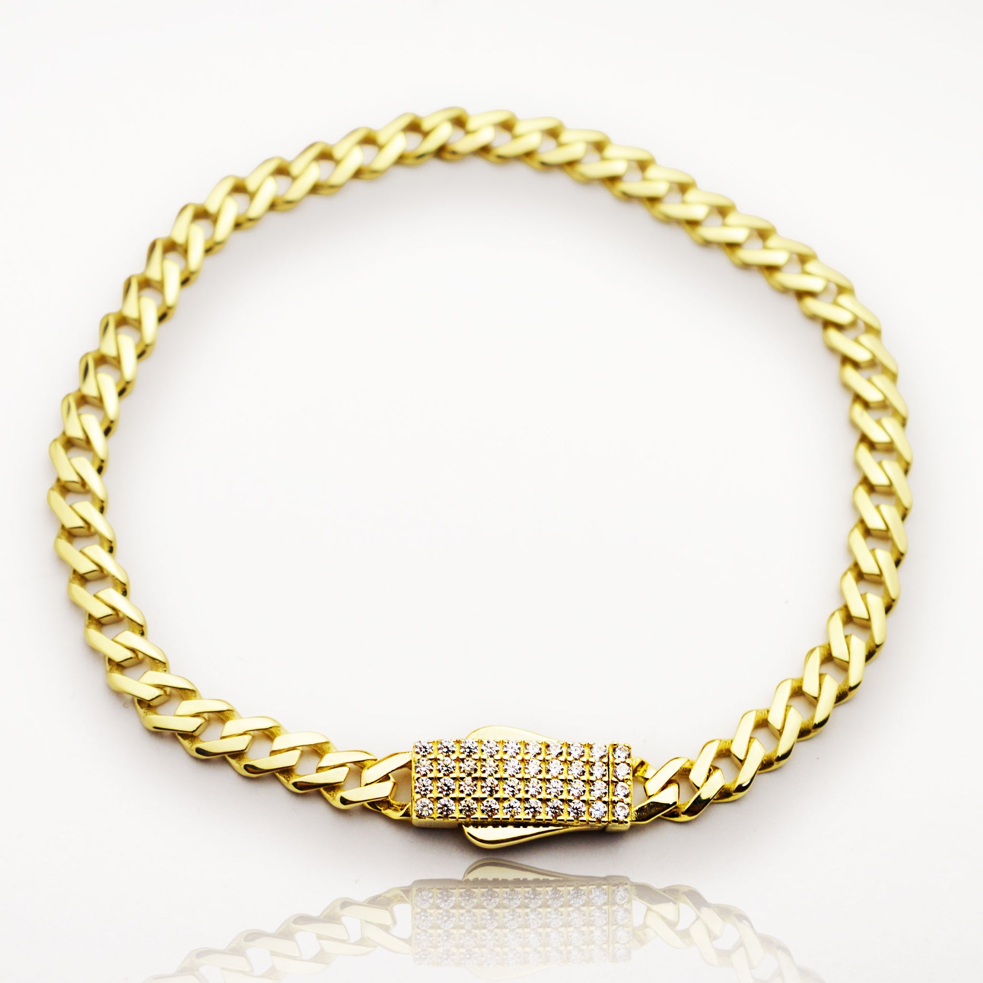 Златна гривна - Панцер - Yaniko Gold