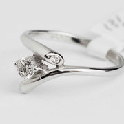 Пръстен от бяло злато с диаманти 0.20ct. Yaniko Gold