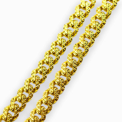 Gold chain Monaco Chain