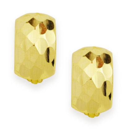 Златни олекотени обици - Yaniko Gold