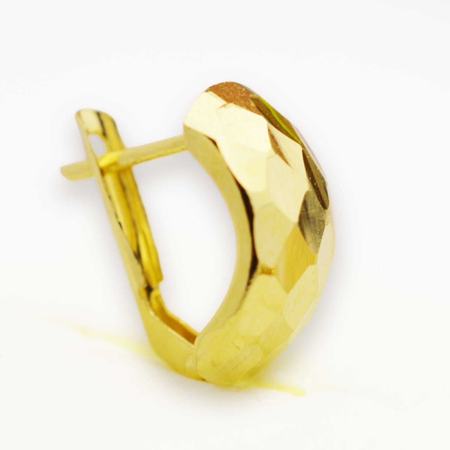 Златни олекотени обици - Yaniko Gold