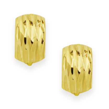 Златни олекотени обици - Yaniko Gold