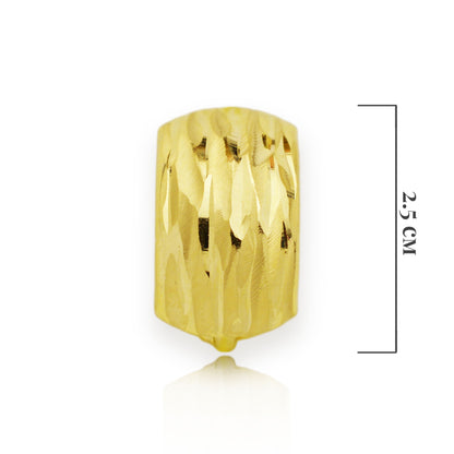 Златни олекотени обици - Yaniko Gold