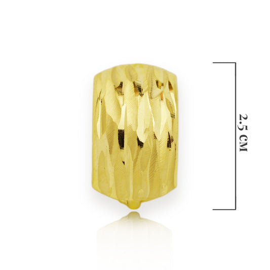 Златни олекотени обици - Yaniko Gold