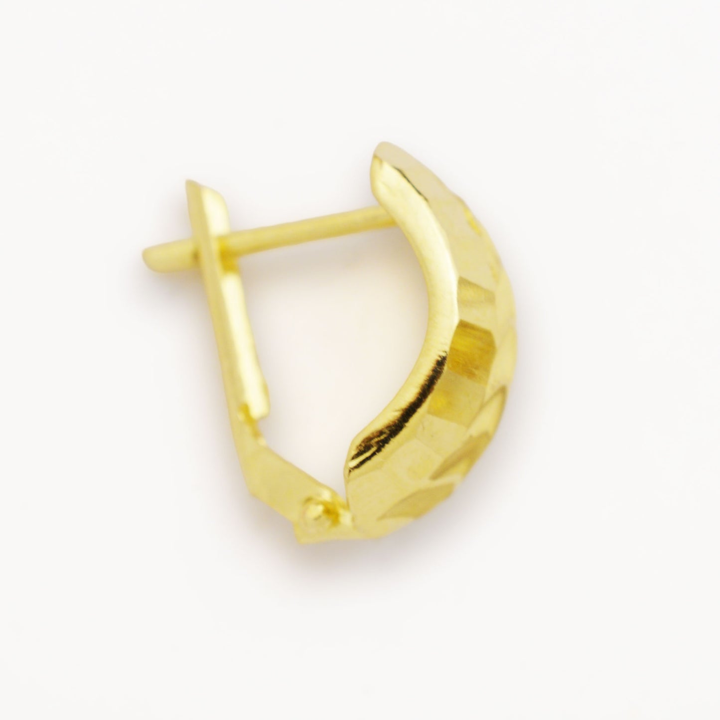 Златни олекотени обици - Yaniko Gold