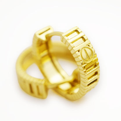 Златни обици - халки - Yaniko Gold