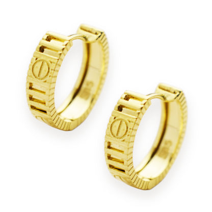 Златни обици - халки - Yaniko Gold