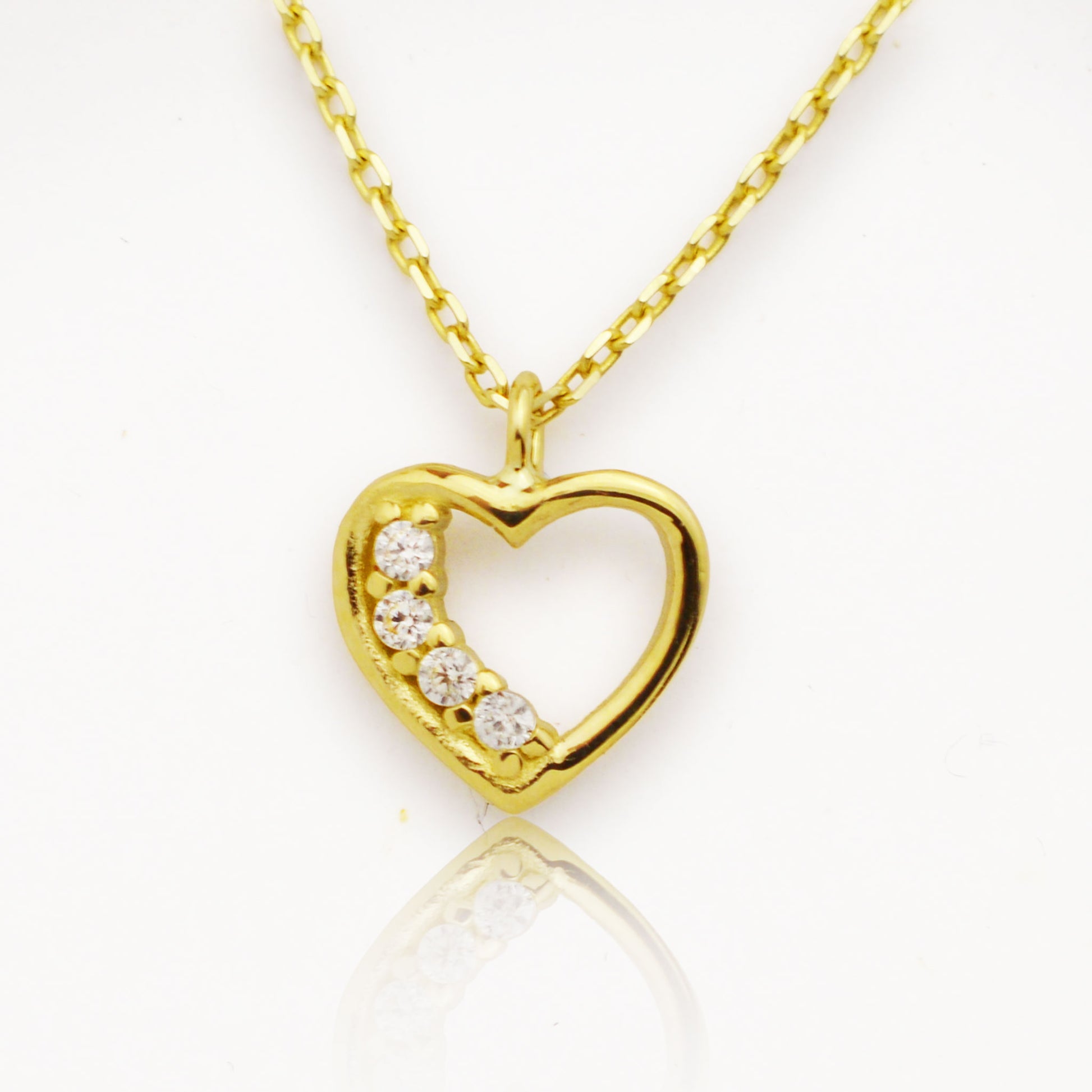 Златно колие - Сърце - Yaniko Gold