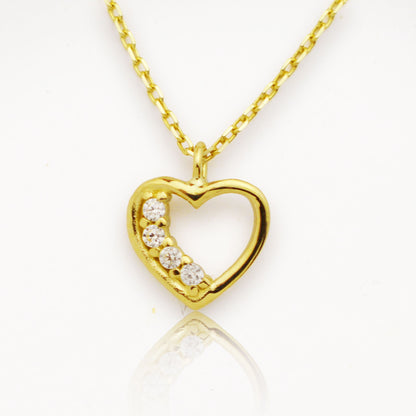 Златно колие - Сърце - Yaniko Gold