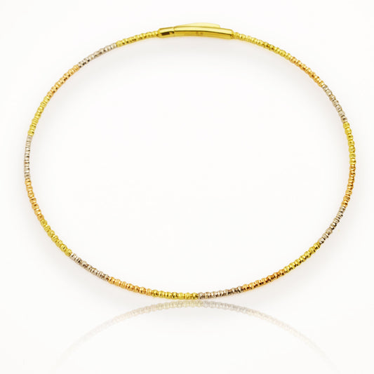 Златна италианска гривна - Yaniko Gold