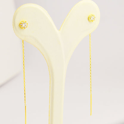 Women's hanging earrings