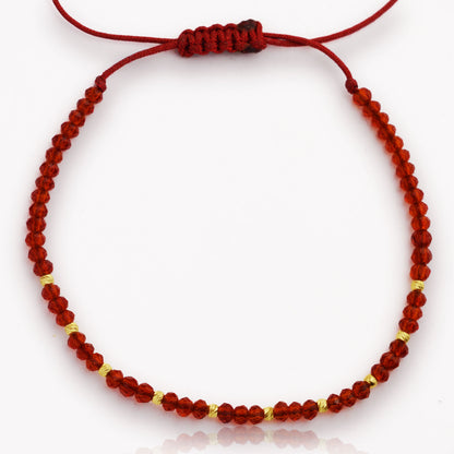 Злато на конец с кристал