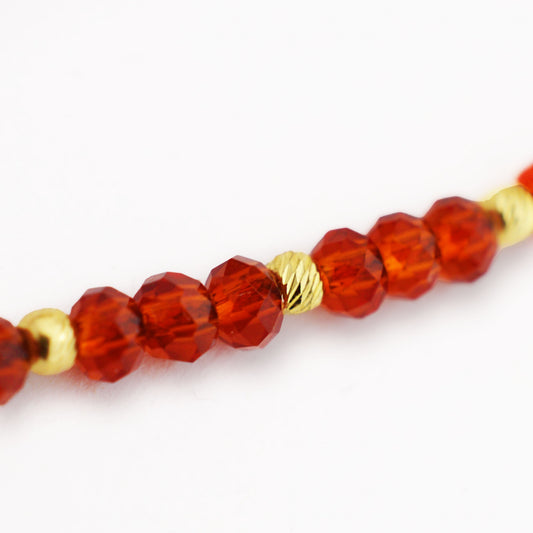 Злато на конец с кристал