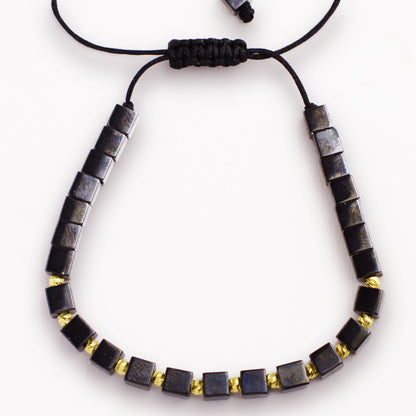 Злато на конец с хематит