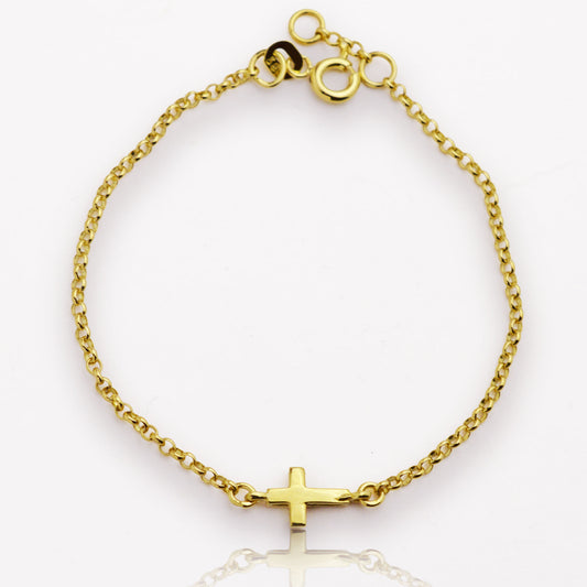 Златна детска гривна