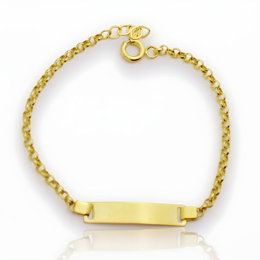 Златна детска гривна