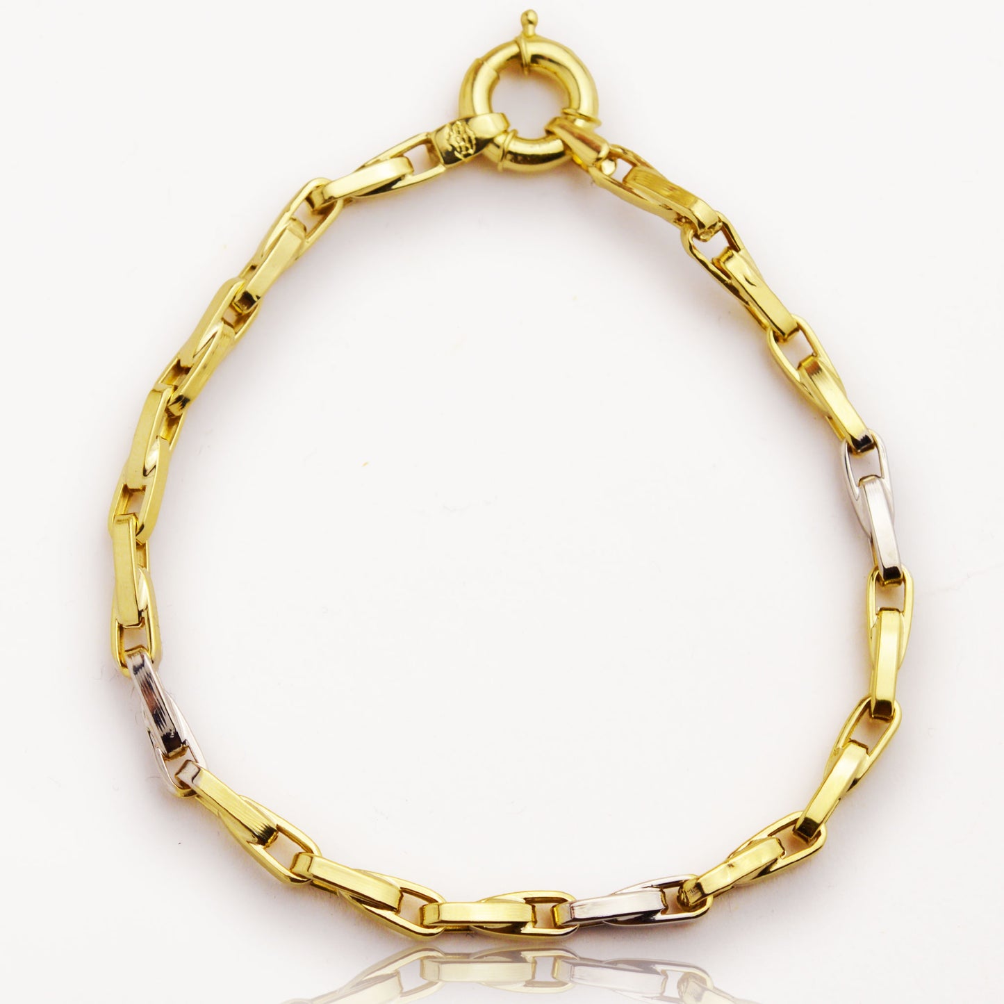 Златна мъжка гривна