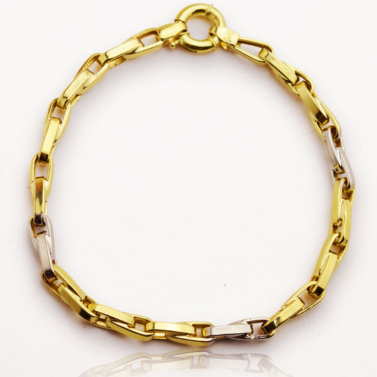 Златна мъжка гривна