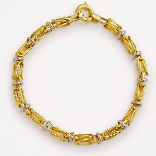 Златна мъжка гривна