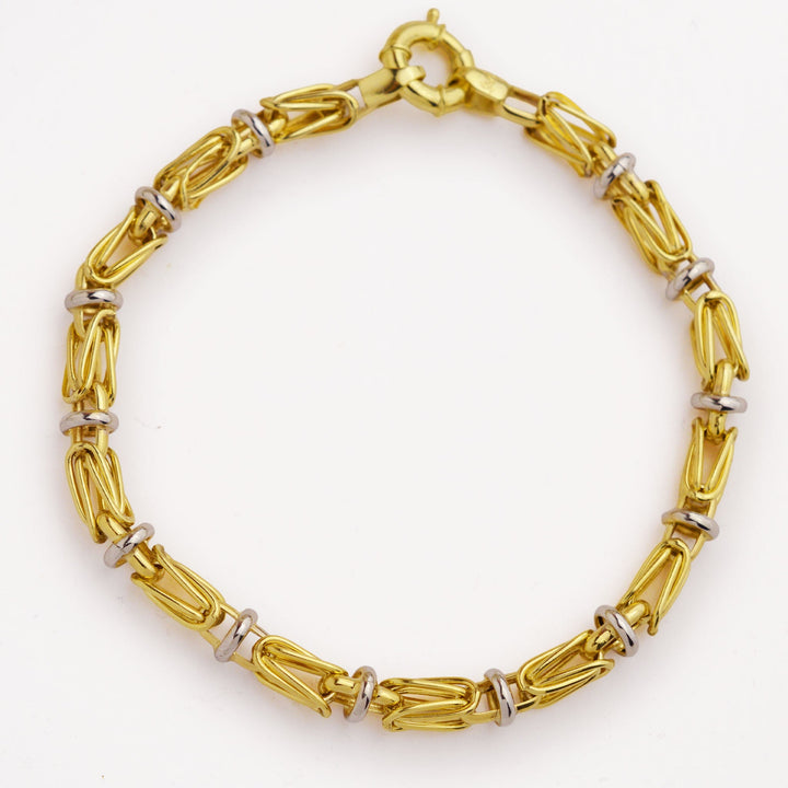 Златна мъжка гривна Yaniko Gold