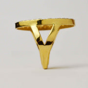 Плътен Български пръстен от жълто злато - Yaniko Gold