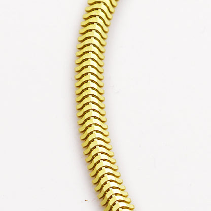 Златна плоска гривна - Тондо