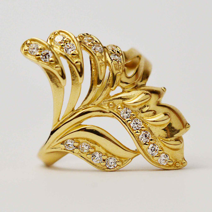 Български пръстен от жълто злато Yaniko Gold