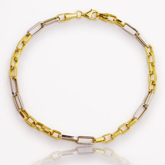 Златна мъжка гривна