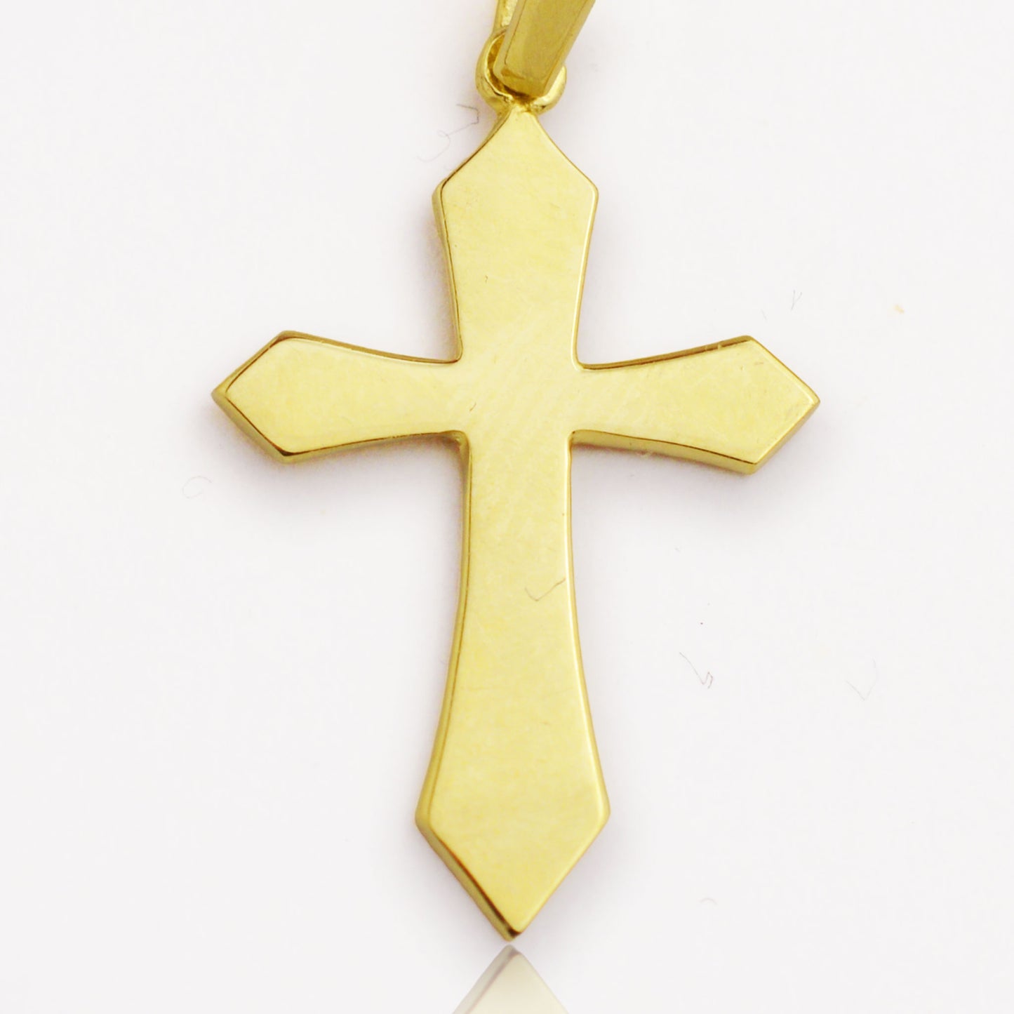 Златна висулка - Кръст (2.5см)