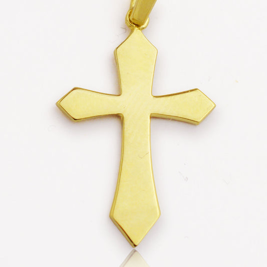 Златна висулка - Кръст (2.5см)