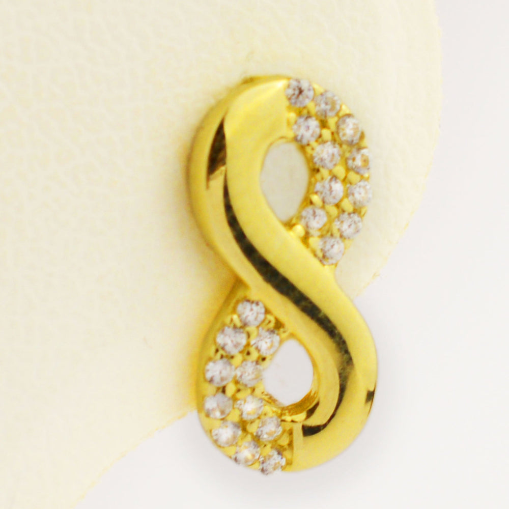 Дамски обеци 14К жълто злато