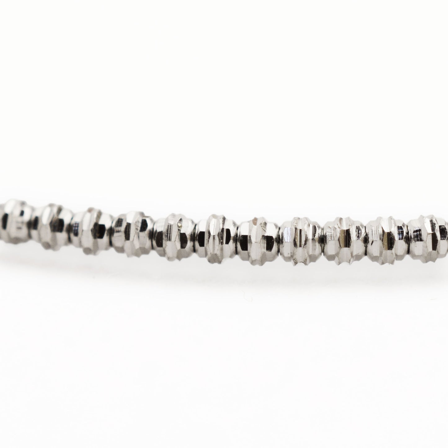 Златна италианска гривна от бяло злато - Yaniko Gold