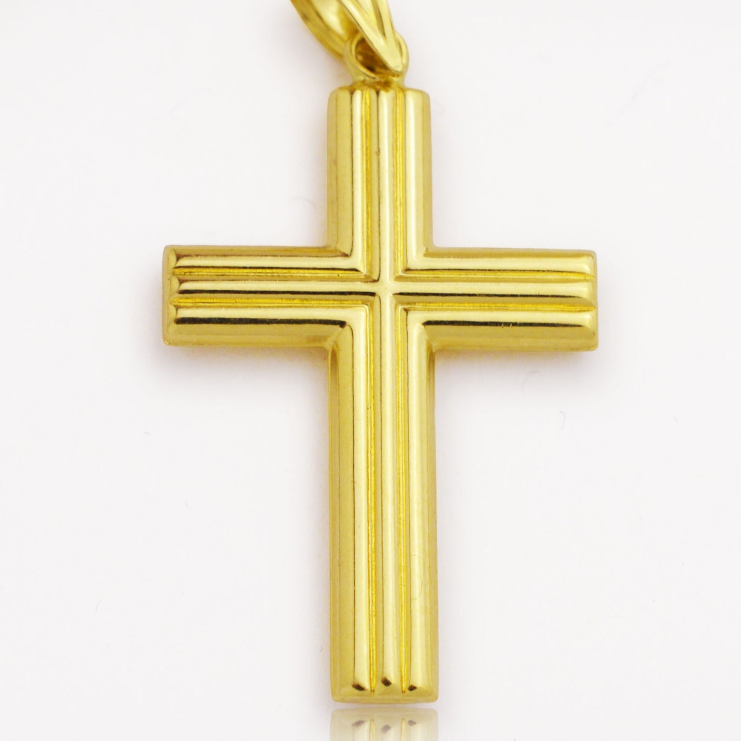 Златна висулка - Кръст (3.5см)