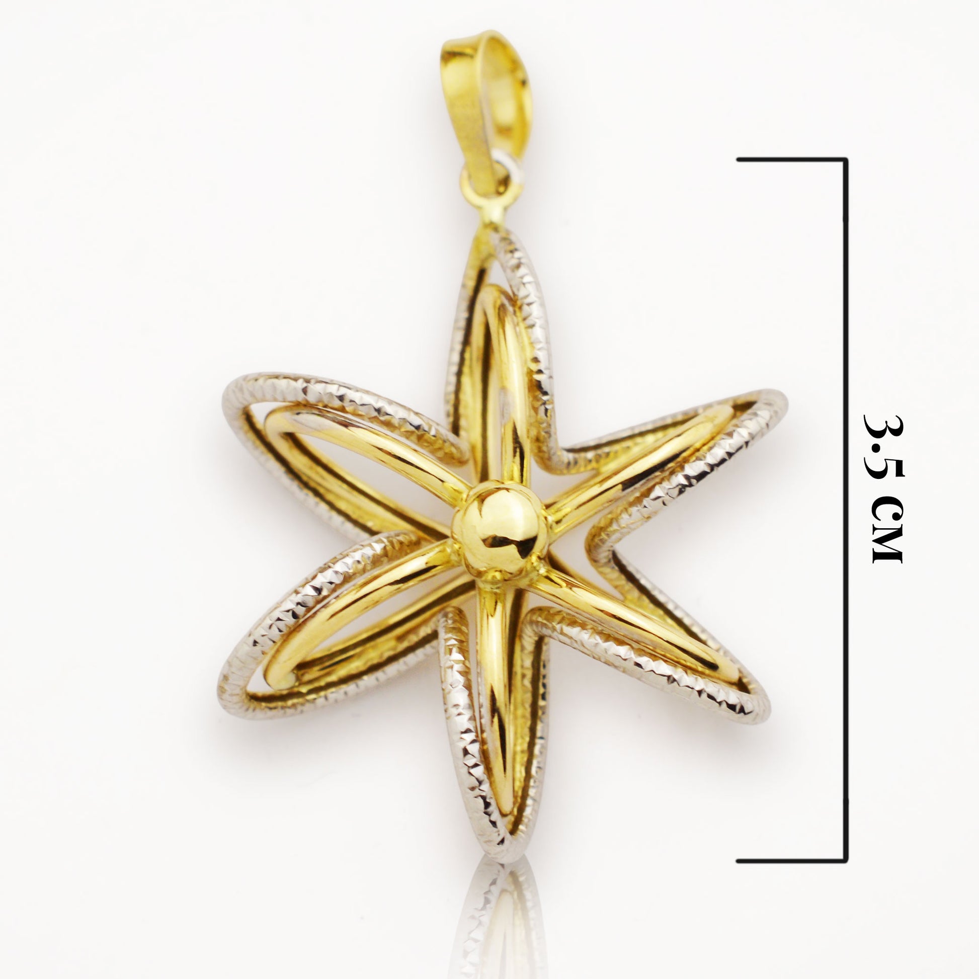 Златна висулка - Звезда - Yaniko Gold