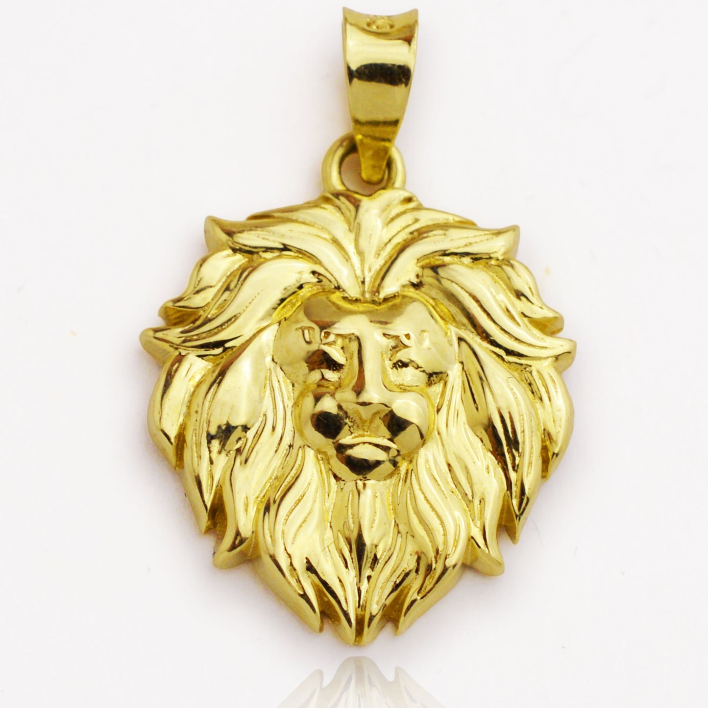 Златна висулка - Лъв (2.3см)