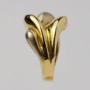 Плътен български пръстен от жълто злато Yaniko Gold