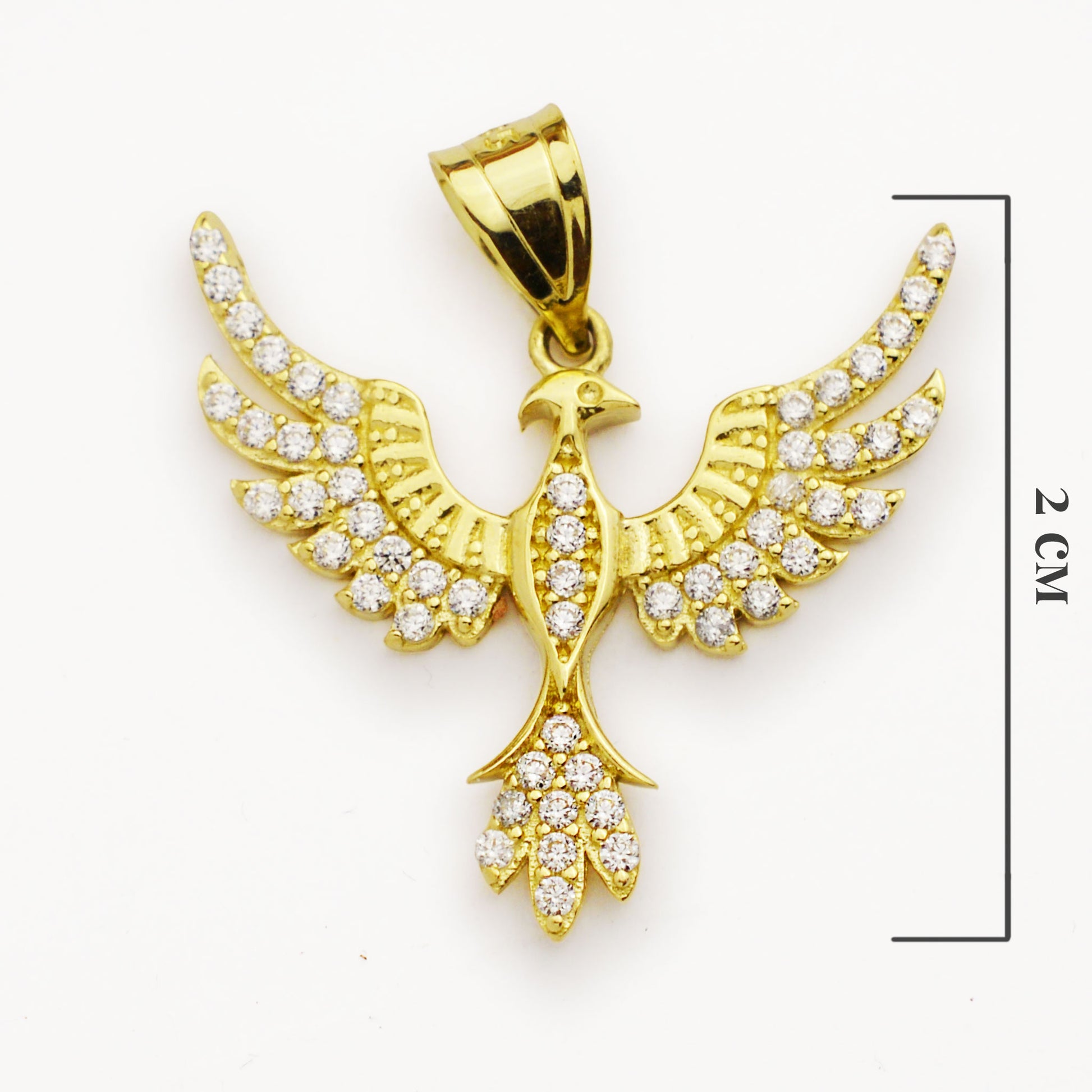 Златна висулка - Феникс - Yaniko Gold