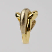 Плътен български пръстен от жълто злато Yaniko Gold